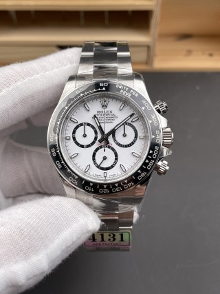 Rolex Daytona Panda White Dial 40mm Chronograph