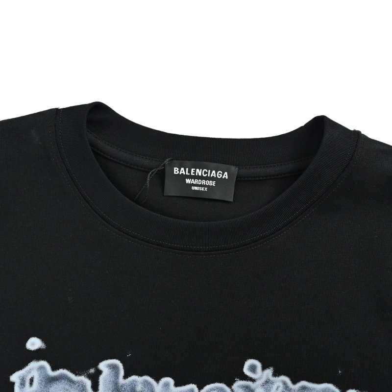 Black Graphic Print Short Sleeve T-Shirt view
