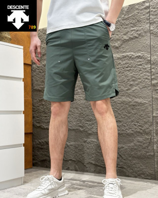 Descente Sage Green Technical Running Shorts