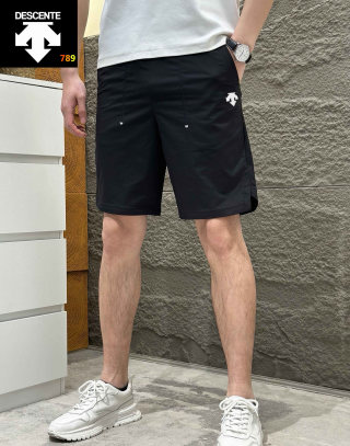 Descente Sage Green Technical Running Shorts view 4