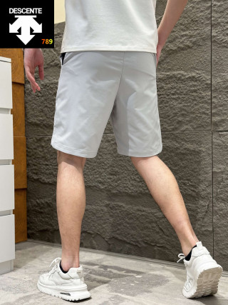 Descente Sage Green Technical Running Shorts view 10