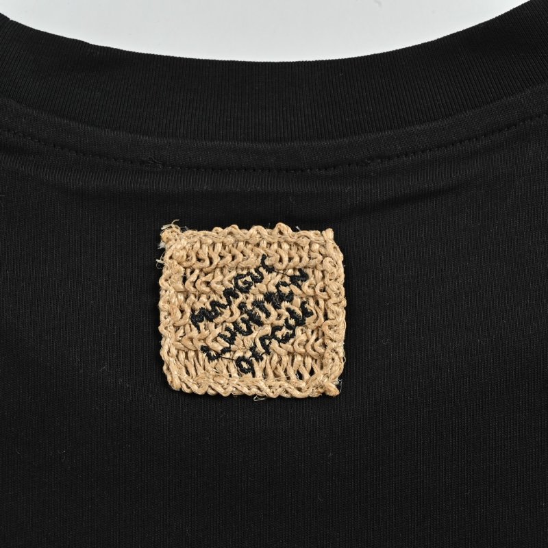 Black Gold Script Logo Short Sleeve T-Shirt view