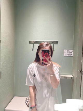 White Classic Short Sleeve T-Shirt with Minimal Chest Logo