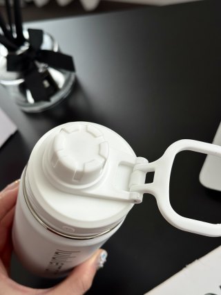 lululemon Back to Life Sport Water Bottle 24oz White view 5