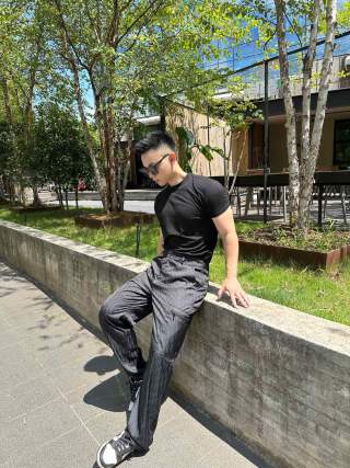 Black Denim Jeans - Relaxed Fit