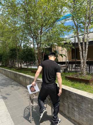 Black Denim Jeans - Relaxed Fit view 7
