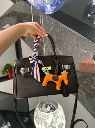 Hermès Birkin 29 Platinum Togo Leather Bag view 2