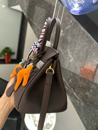 Hermès Birkin 29 Platinum Togo Leather Bag view 6