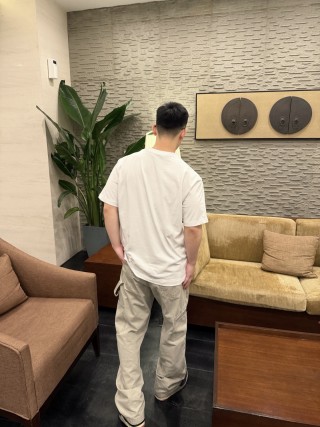 Dior White Multi-Badge T-Shirt view 5