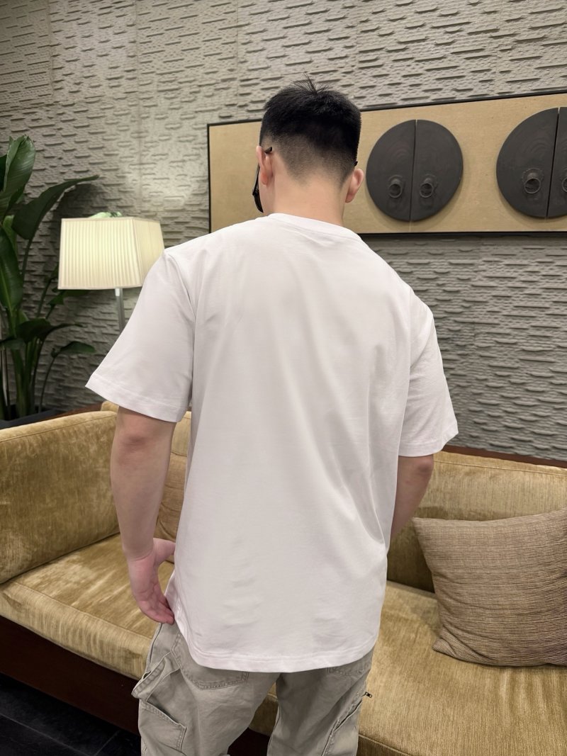 Dior White Multi-Badge T-Shirt view