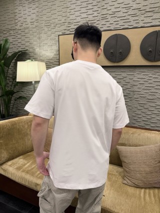 Dior White Multi-Badge T-Shirt view 6
