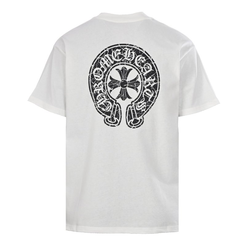 Chrome Hearts Cross Horseshoe White T-Shirt view