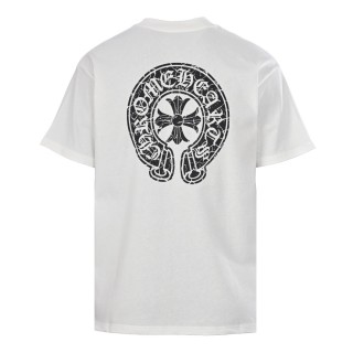 Chrome Hearts Cross Horseshoe White T-Shirt view 9