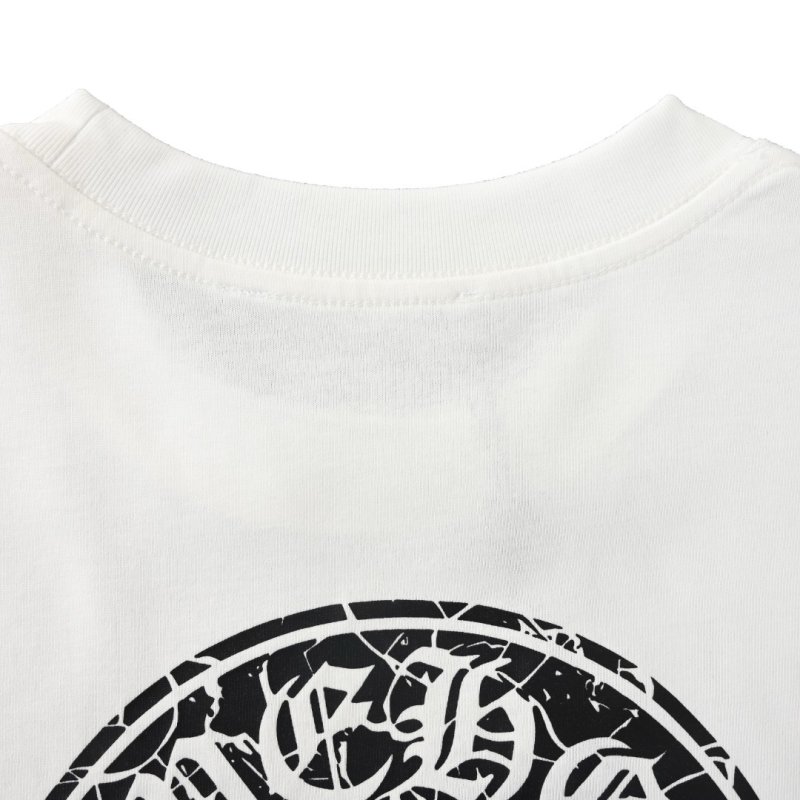 Chrome Hearts Cross Horseshoe White T-Shirt view