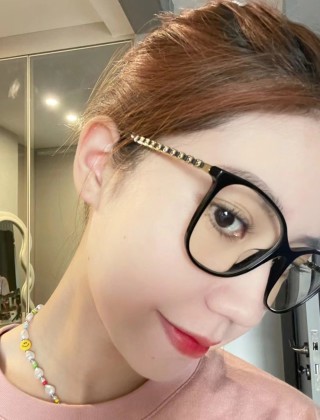 Chanel Rectangle Chain Link Sunglasses Black view 8
