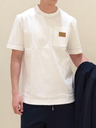 Stone Island Cream Pocket T-Shirt