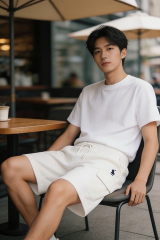 Polo Ralph Lauren Cream Drawstring Shorts