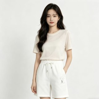 Louis Vuitton White Logo Shorts view 7