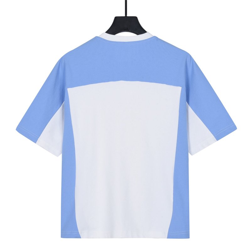 Arc'teryx White Blue Colorblock Short Sleeve T-Shirt view