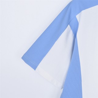 Arc'teryx White Blue Colorblock Short Sleeve T-Shirt view 4