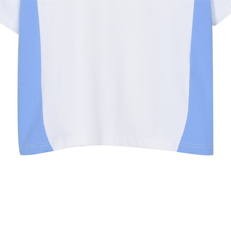 Arc'teryx White Blue Colorblock Short Sleeve T-Shirt view
