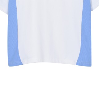 Arc'teryx White Blue Colorblock Short Sleeve T-Shirt view 7