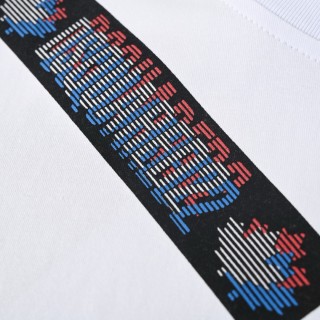 Dsquared2 Cross-Tape Logo White T-Shirt view 5