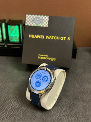 Huawei Watch GT5 46mm Topaz Blue Smartwatch view 7