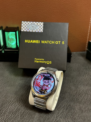 Huawei Watch GT5 46mm Topaz Blue Smartwatch view 8