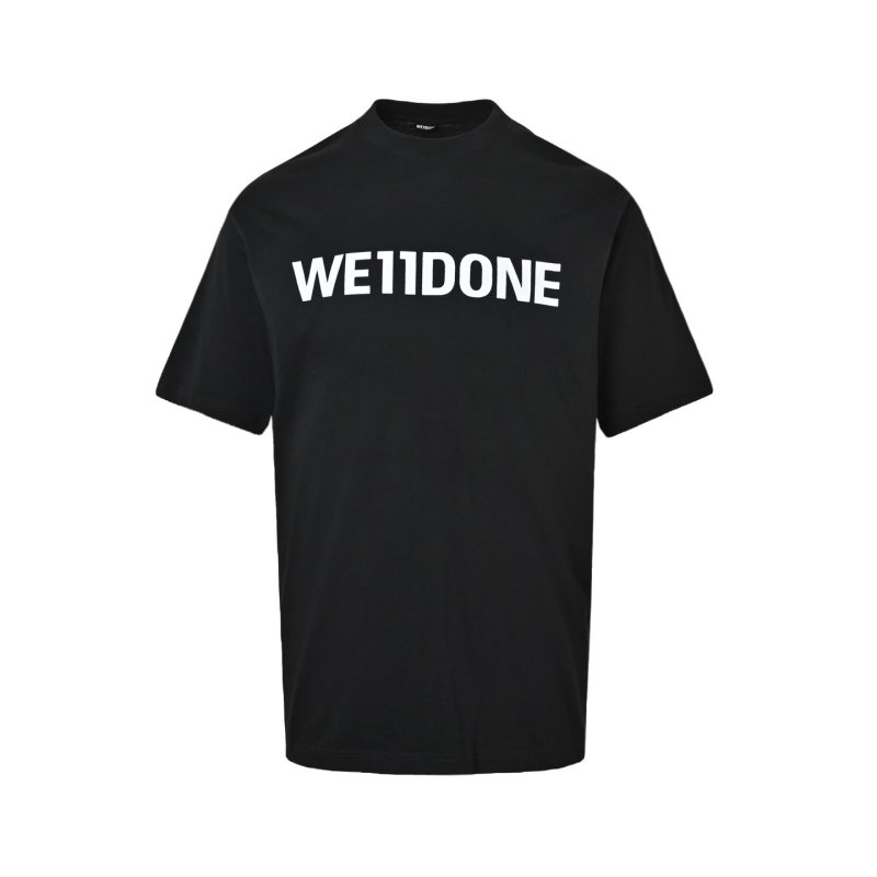 We11Done Logo Black T-Shirt view