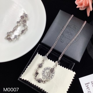 Chrome Hearts Dice Pendant Silver Chain Necklace view 6