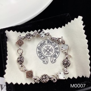 Chrome Hearts Dice Pendant Silver Chain Necklace view 9