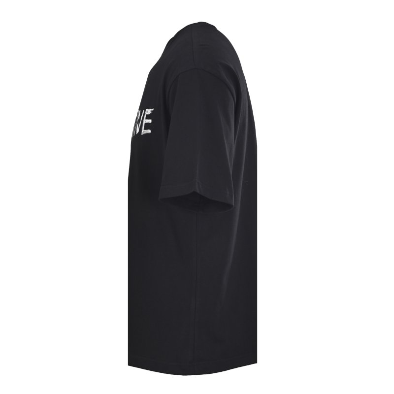 Black Welcome Oversized Short Sleeve T-Shirt view