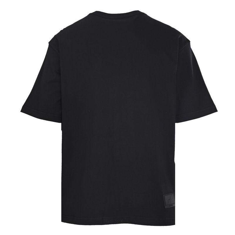 Black Welcome Oversized Short Sleeve T-Shirt view