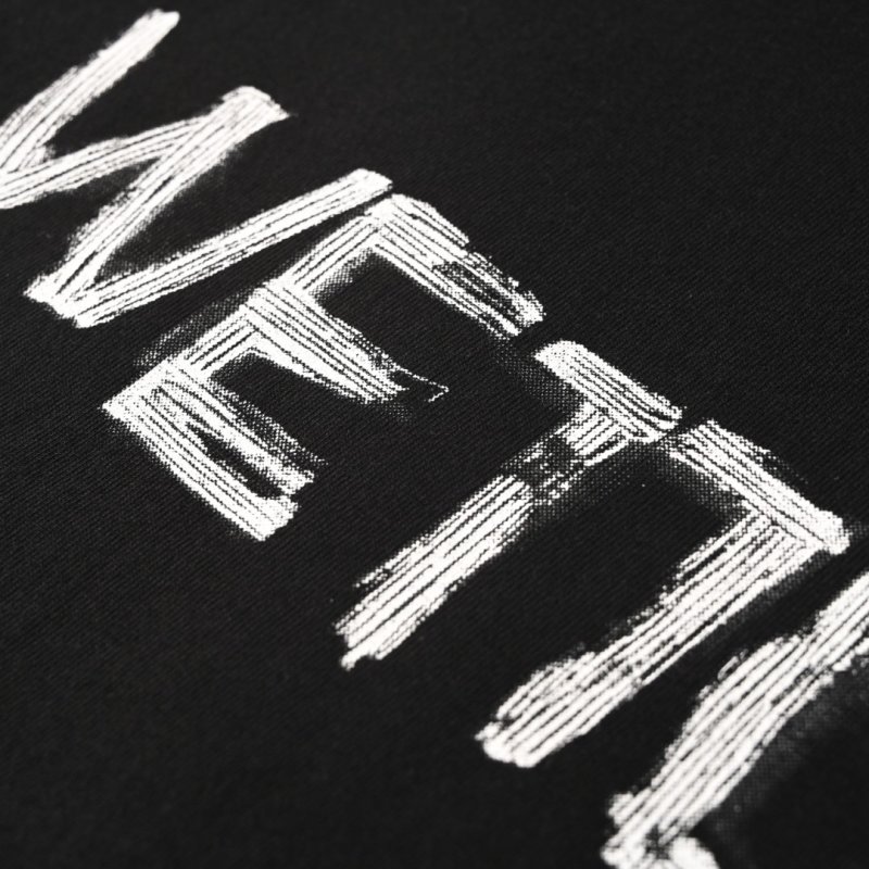 Black Welcome Oversized Short Sleeve T-Shirt view
