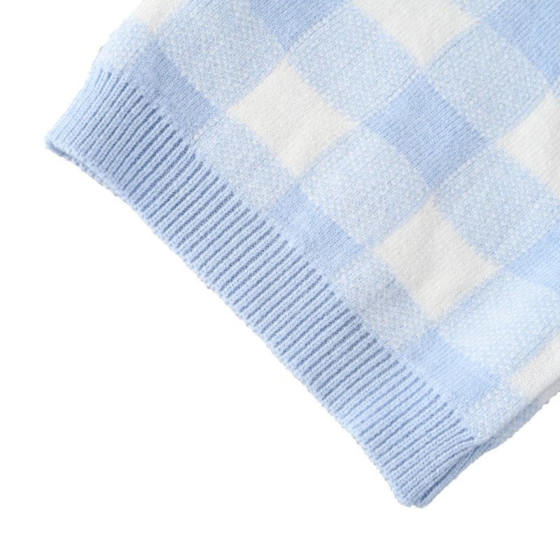 Polo Ralph Lauren Women's Gingham Polo Shirt Light Blue view