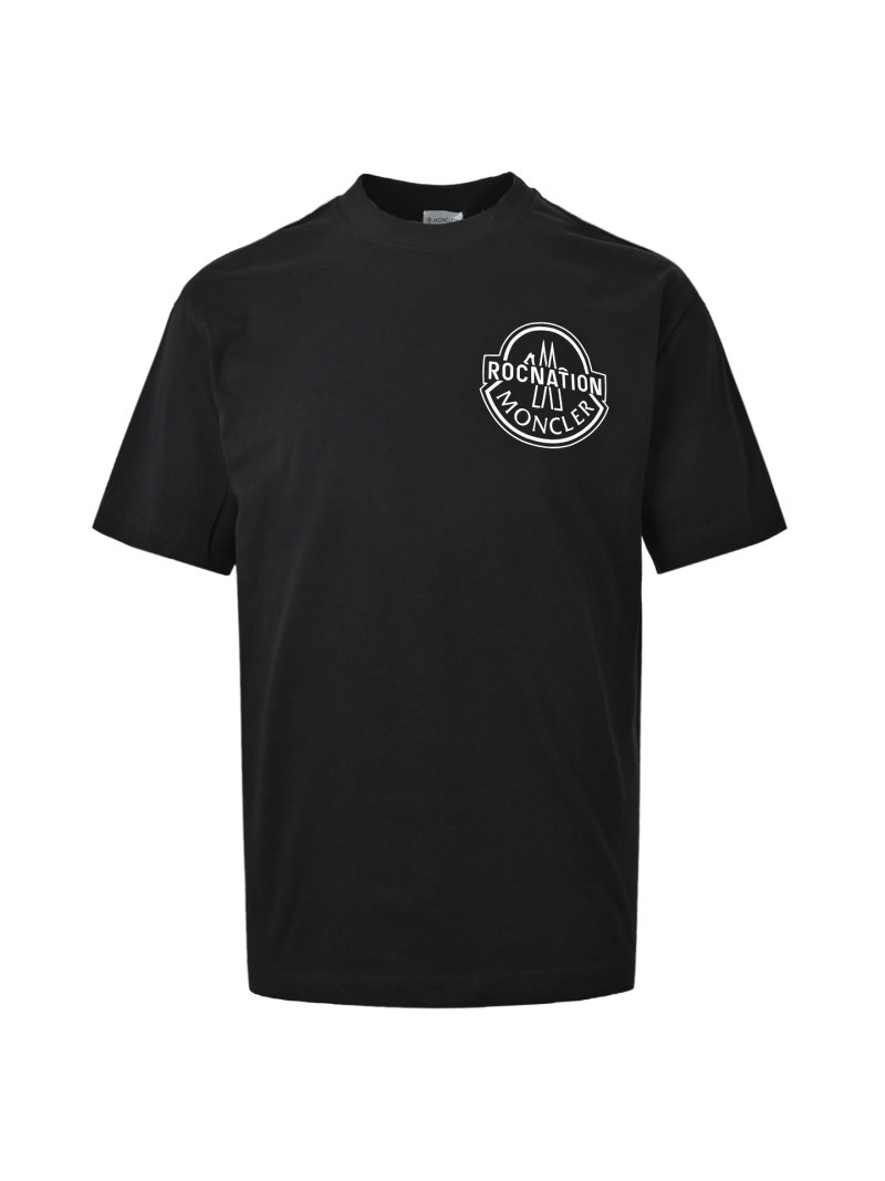 Black Rockation Circle Logo Short Sleeve T-Shirt view