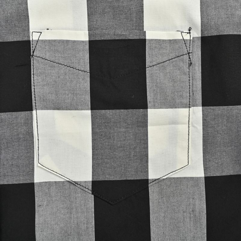 Burberry Check Classic Short-Sleeve Shirt Navy view