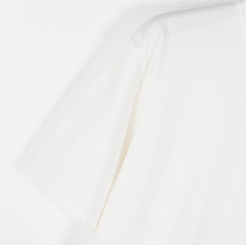Stüssy Logo Oversized Cream T-Shirt view