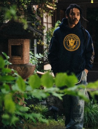 Polo Ralph Lauren Navy Global House Crest Hoodie view 2