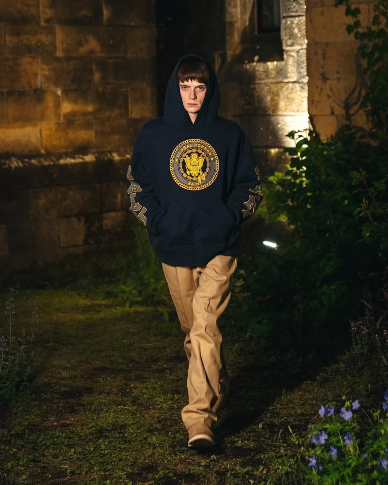 Polo Ralph Lauren Navy Global House Crest Hoodie view