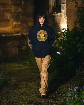 Polo Ralph Lauren Navy Global House Crest Hoodie view 5
