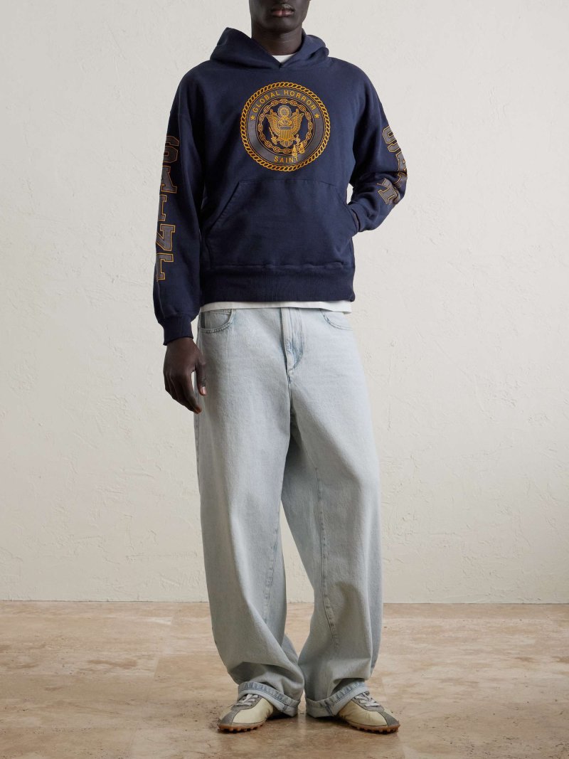 Polo Ralph Lauren Navy Global House Crest Hoodie view