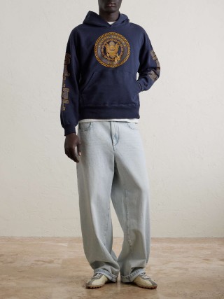 Polo Ralph Lauren Navy Global House Crest Hoodie view 9