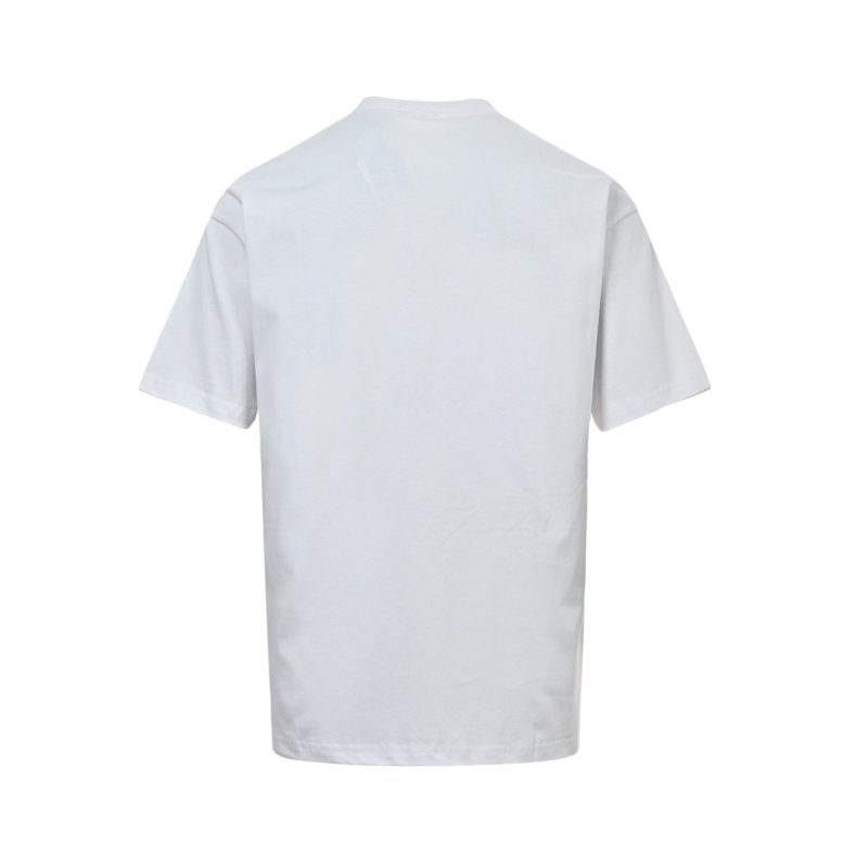 White Graphic Patch Short Sleeve T-Shirt view