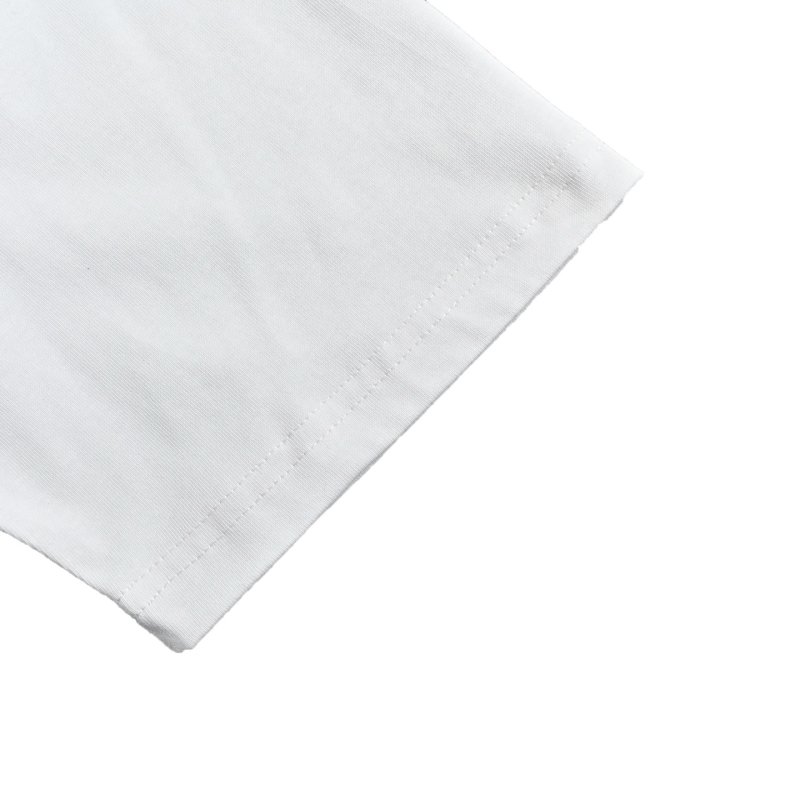 White Graphic Patch Short Sleeve T-Shirt view