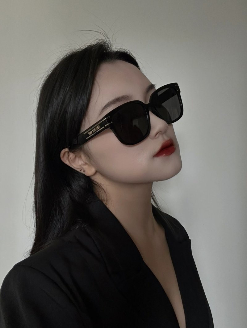 Dior Black Square Sunglasses view