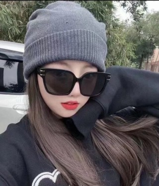 Dior Black Square Sunglasses view 6