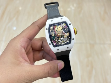 Richard Mille RM 88 Smiley Automatic Tourbillon White view 2