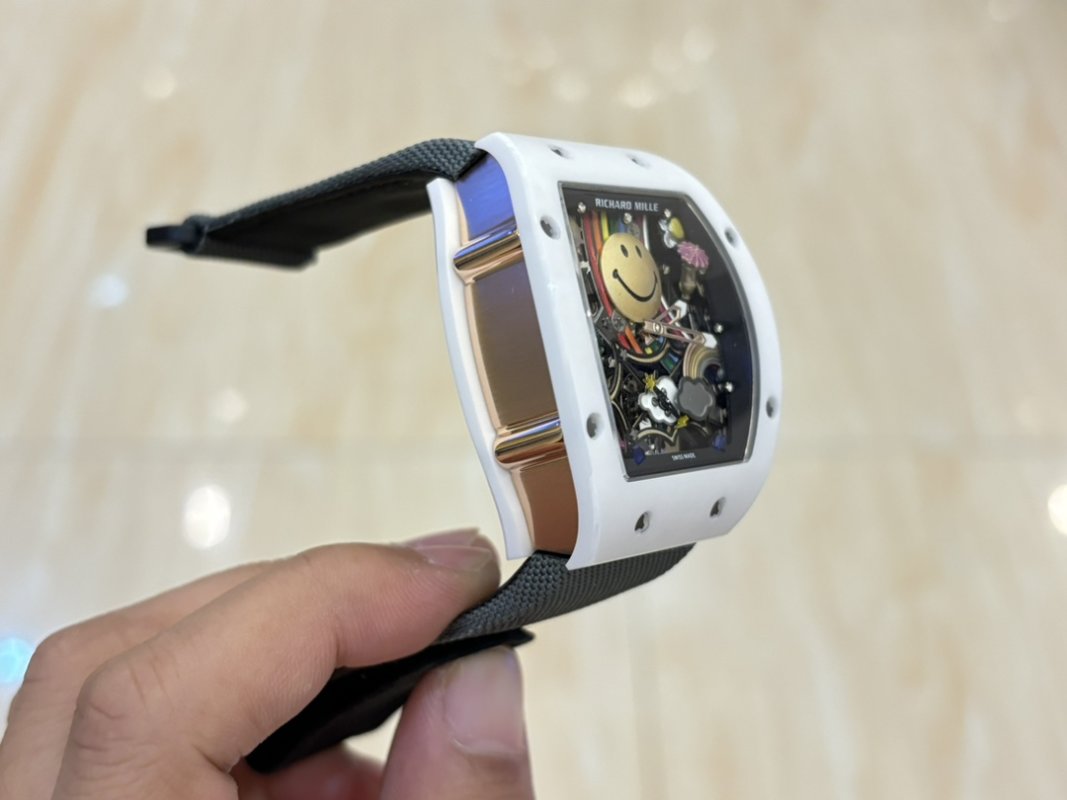 Richard Mille RM 88 Smiley Automatic Tourbillon White view